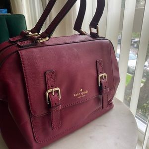Leather Kate Spade handbag